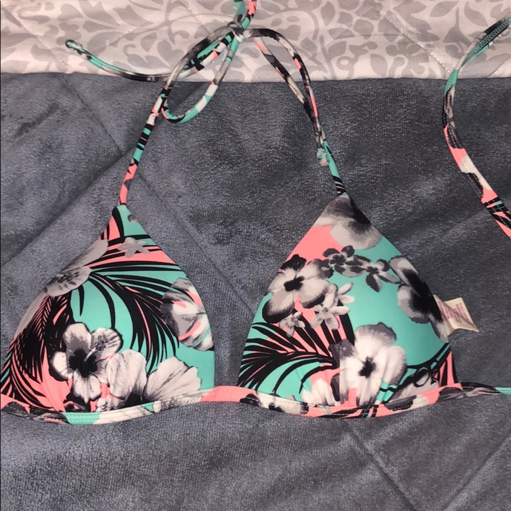 tropical bathing suit top